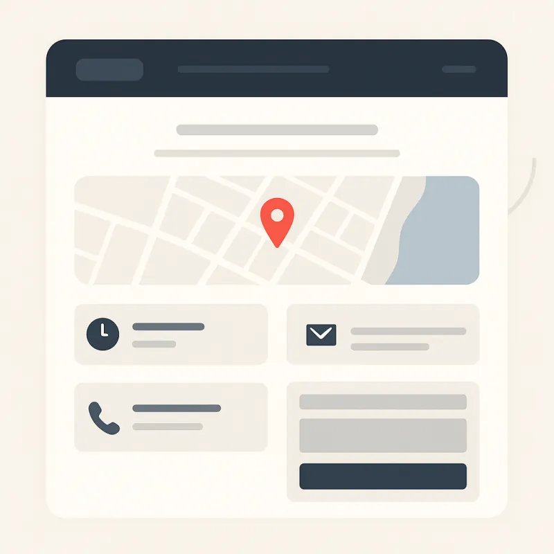 Sito one-page per attivita locali - Progetto MoDev