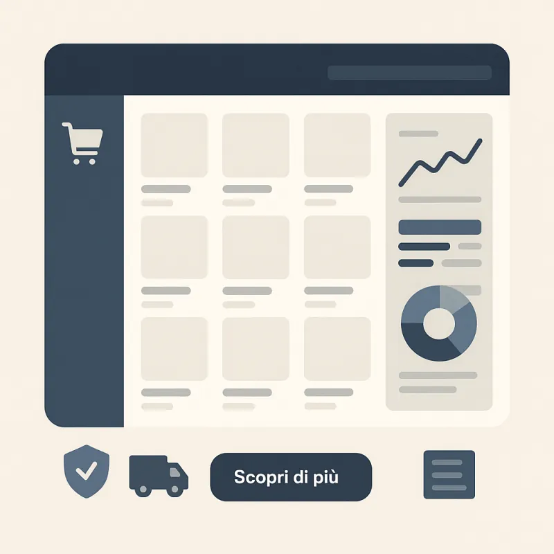 E-commerce per aziende - Piattaforma vendite online MoDev